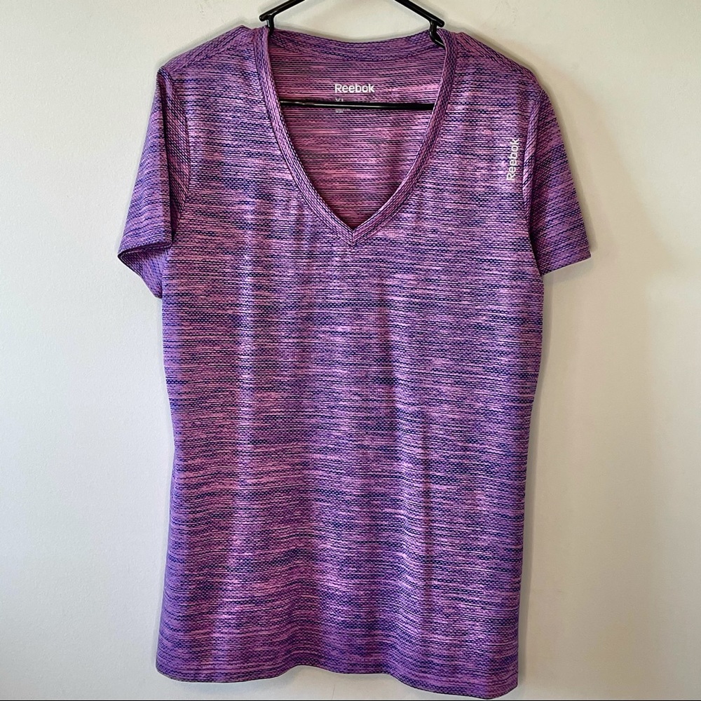 Reebok XL textured workout top